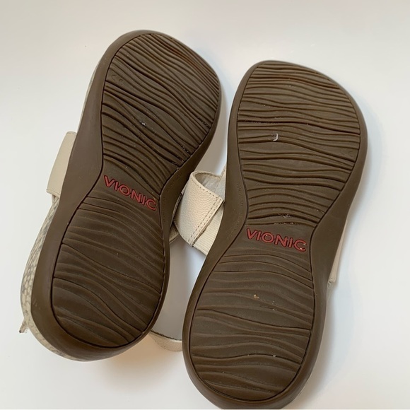 Vionic Tala Light Beige Slingback Thong Sandal. Size 8.5 - Picture 7 of 12